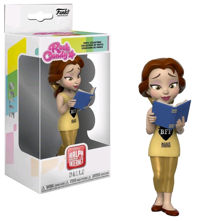 Disney - Comfy Belle Rock Candy Vinyl Figure image