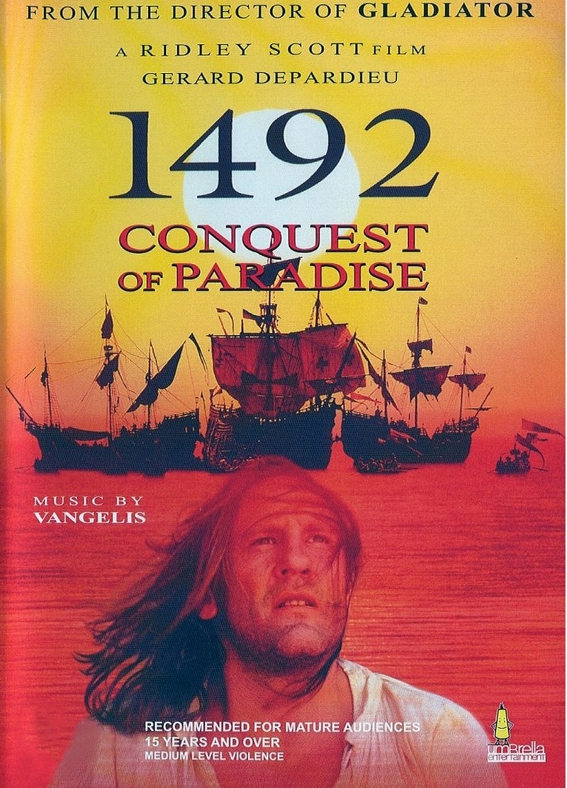 1492 - Conquest Of Paradise on DVD image