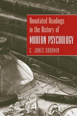 Annotated Readings in the History of Modern Psychology by C.James Goodwin image