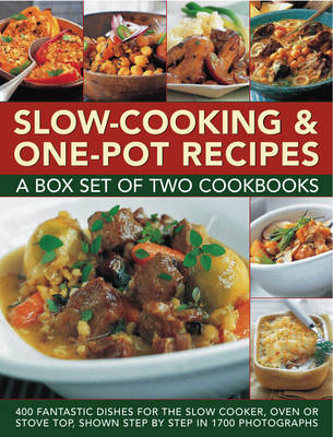 Slow-cooking & One-pot Recipes: a Box Set of Two Cookbooks by Catherine Atkinson image
