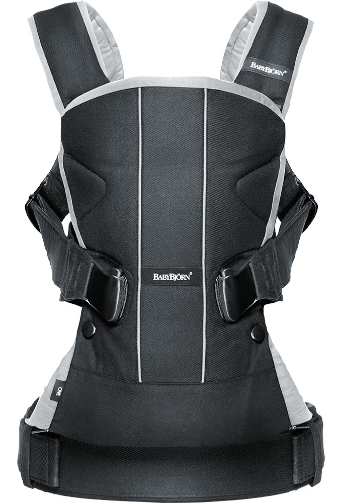 Baby Bjorn Baby Carrier One (Black/Silver)