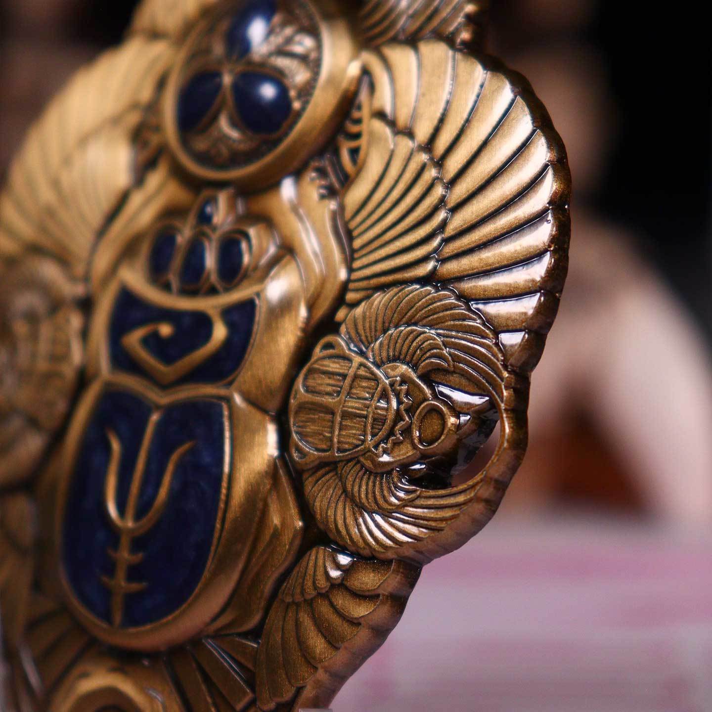 D&D Scarab of Protection Metal Replica at Mighty Ape NZ