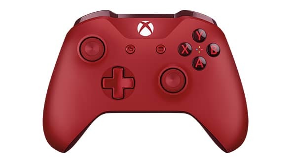 Xbox One Wireless Controller - Red (with Bluetooth) for Xbox One image