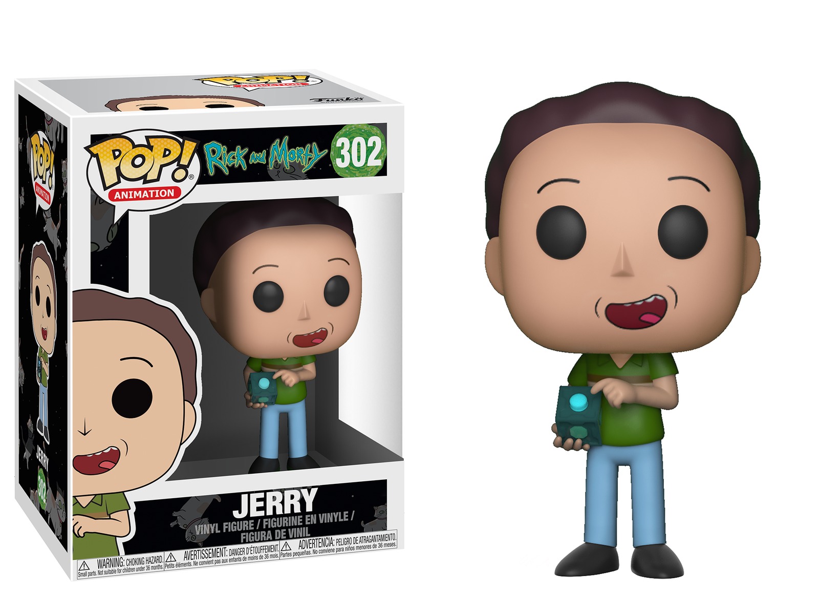 Rick & Morty – Jerry Pop! Vinyl Figure image