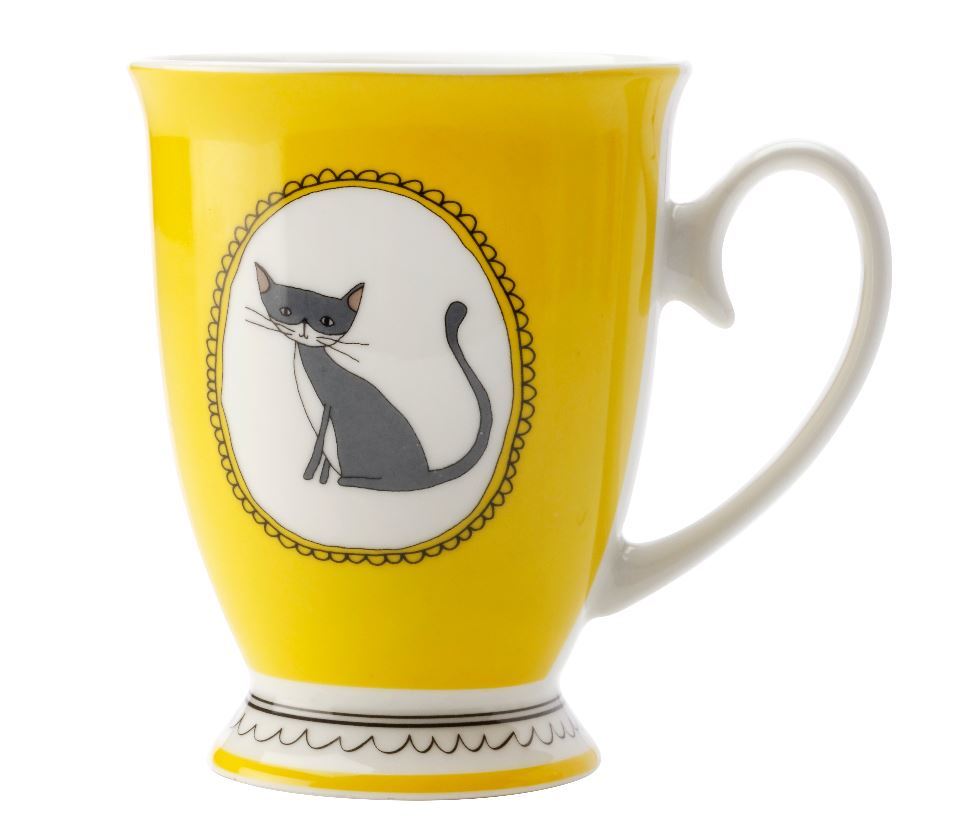 Maxwell & Williams: Purrfect Mug (Yellow)