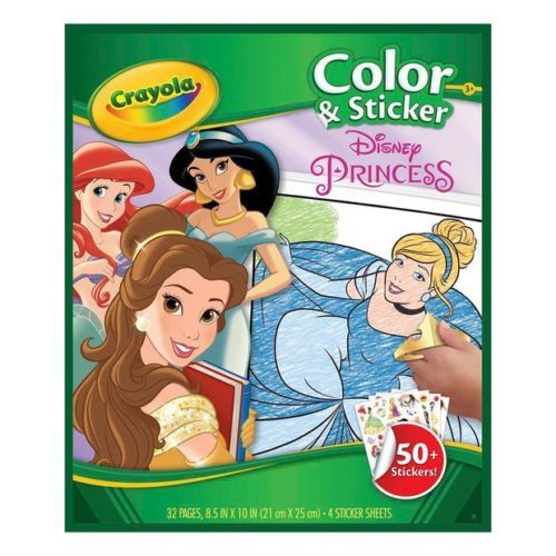 Crayola: Colour & Sticker Activity Book - Disney Princess image