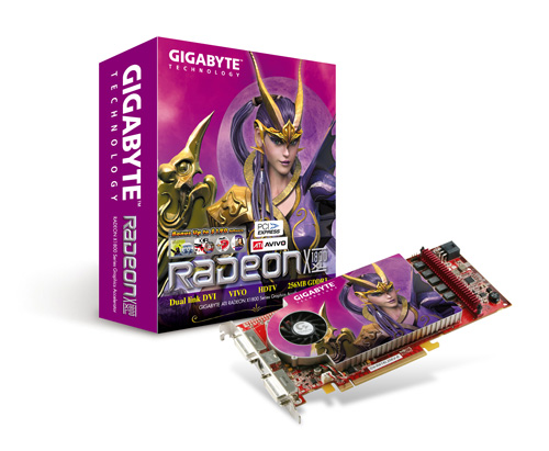 Gigabyte Graphics Card Radeon GB X1800XL 256MB PCIE