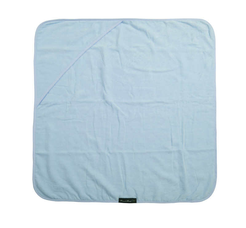 Mum 2 Mum Hooded Towel - Baby Blue image