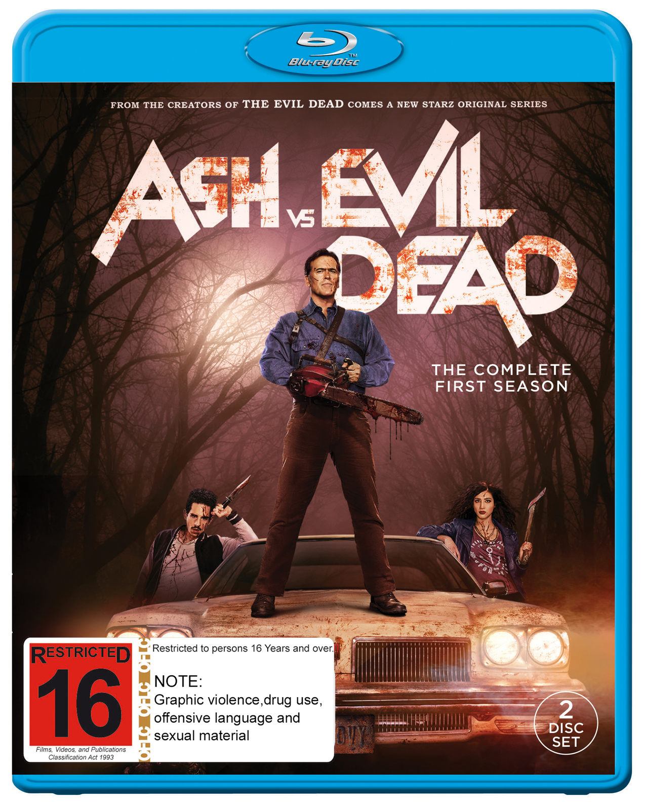 Ash Vs Evil Dead - The Complete First Season on Blu-ray