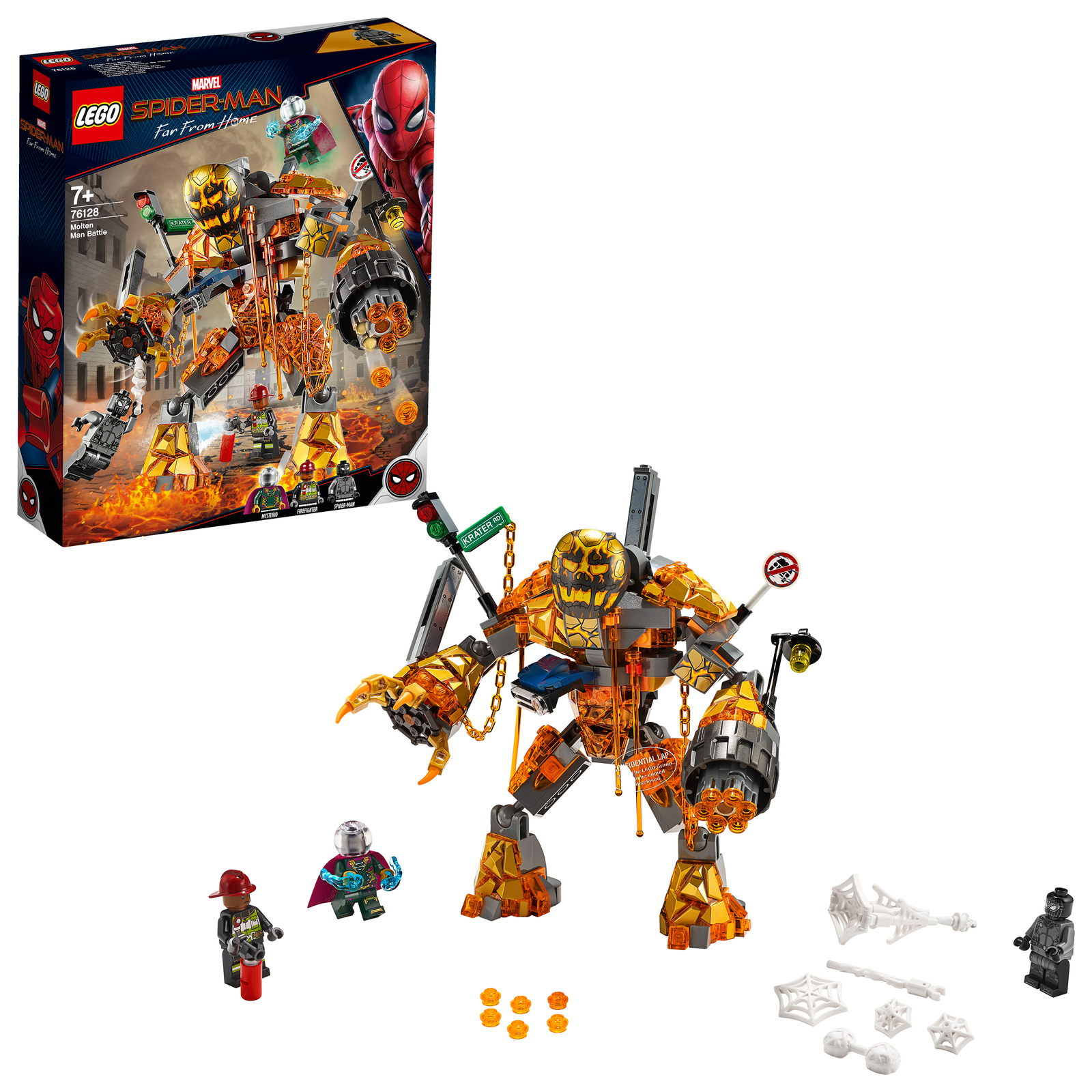 LEGO Super Heroes - Molten Man Battle image