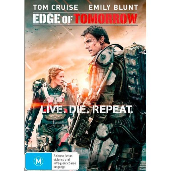 Edge of Tomorrow on DVD image