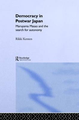 Democracy in Post-War Japan by Rikki Kersten image