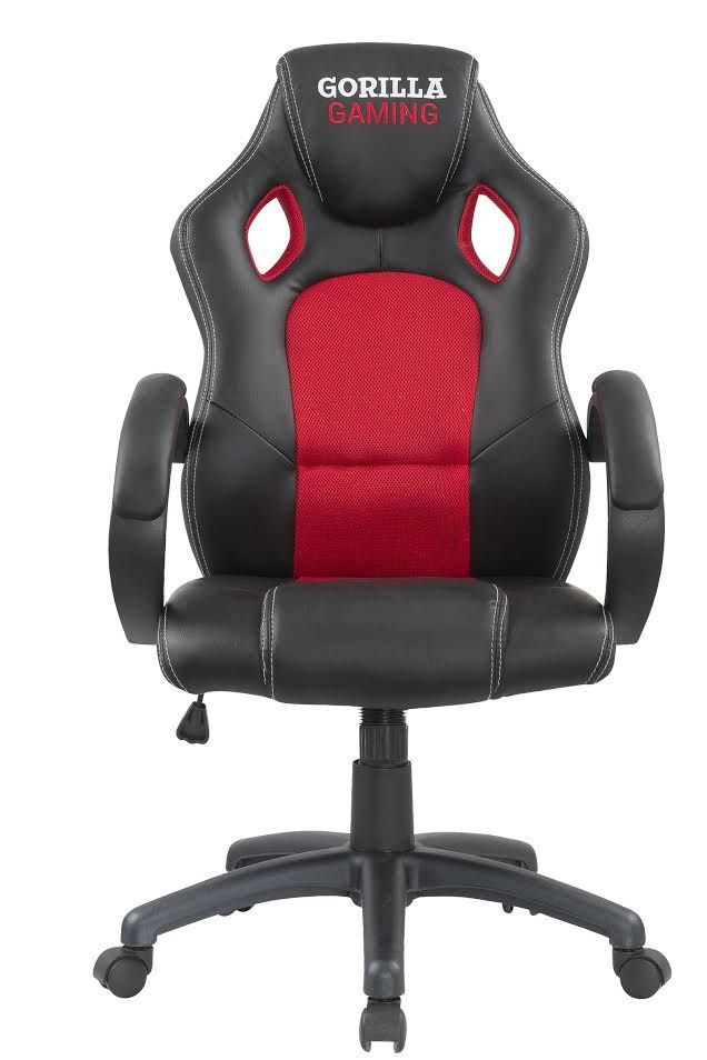 Gorilla Gaming Chair - Red & Black for image