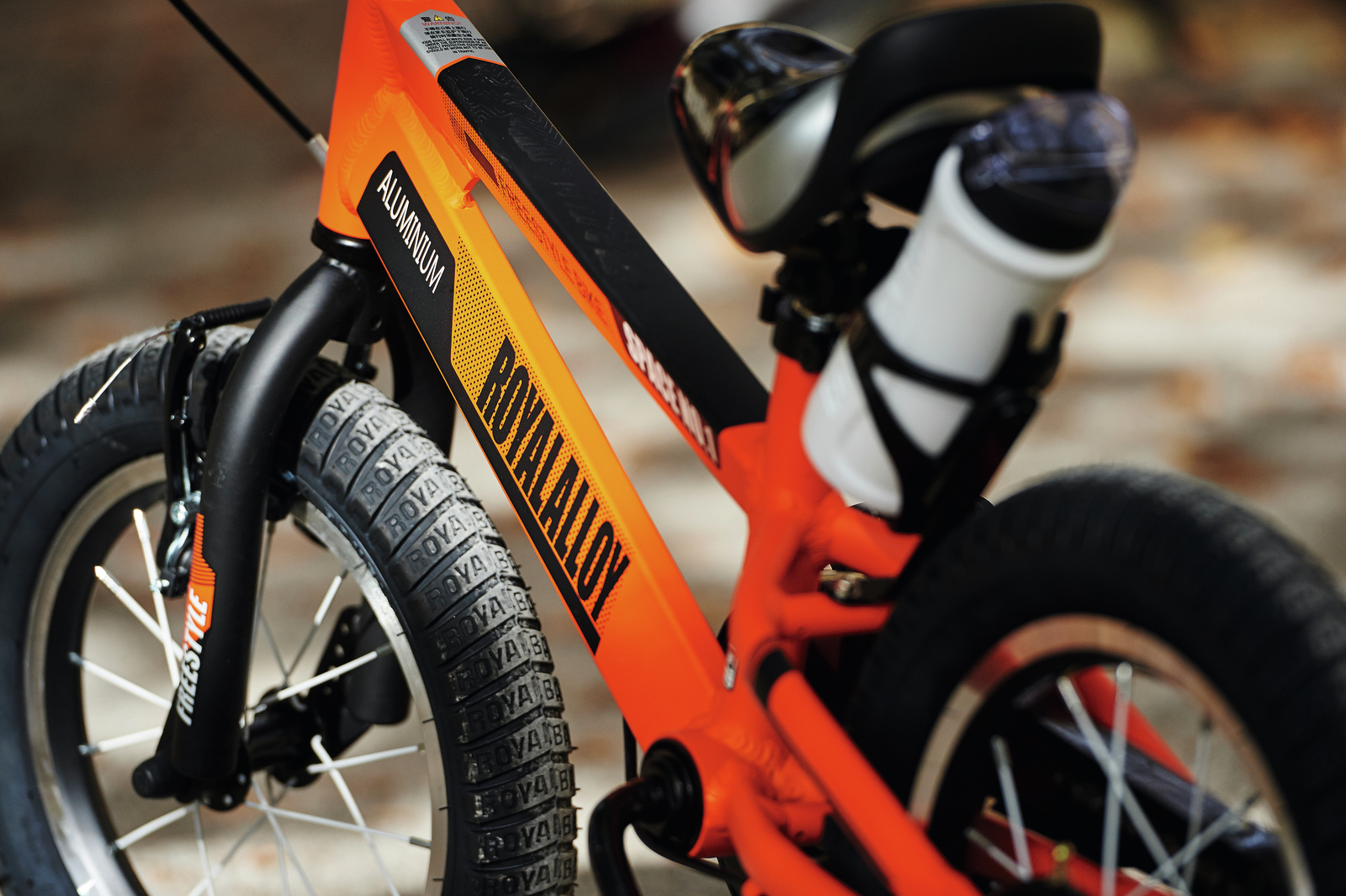 RoyalBaby: Space No.1 RB-17 - 14" Alloy Bike (Orange) image