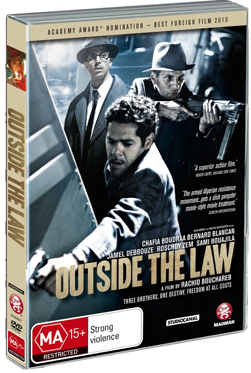 Outside the Law on DVD image