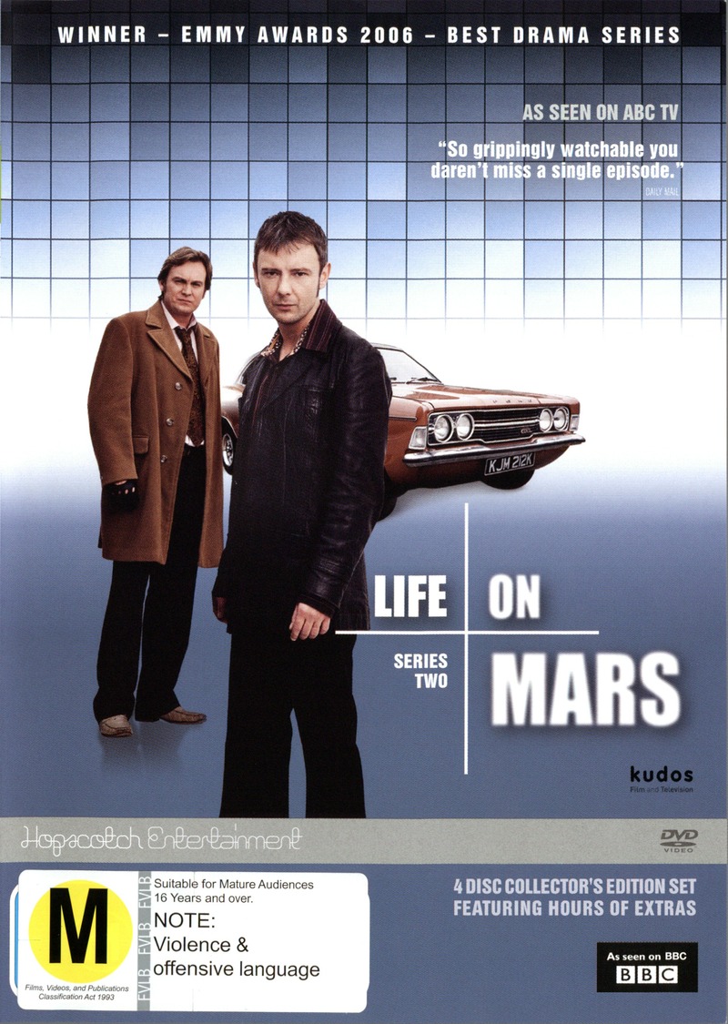Life On Mars Series 2 (UK) (4 Disc Set) DVD Buy Now at Mighty Ape NZ Life On Mars Series 2 (UK) (4 Disc Set) DVD Buy Now at Mighty Ape NZ