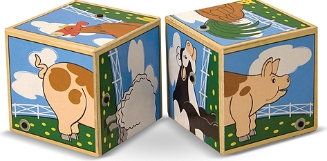 Melissa & Doug: Farm Sound Blocks