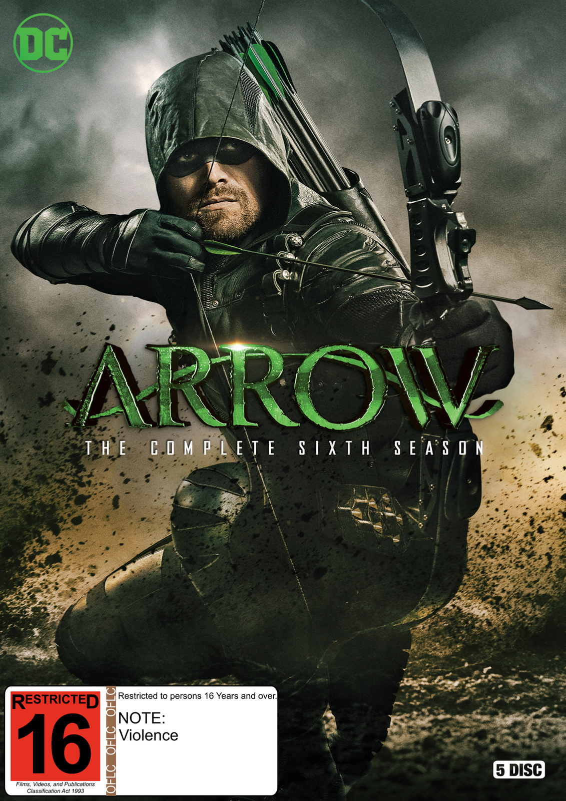 Arrow Season 6 on DVD image