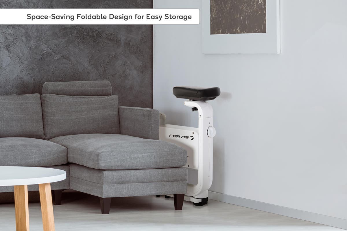 Buy Fortis Home & Office Under Desk Exercise Bike (White) at Mighty Ape NZ