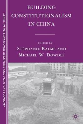 Building Constitutionalism in China image