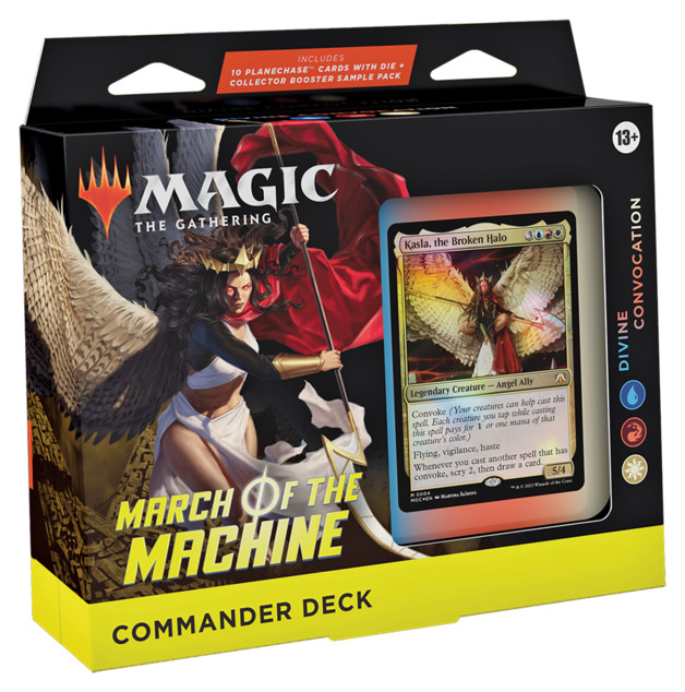 Magic The Gathering March of the Machine Commander Deck Divine Convocation at Mighty Ape NZ