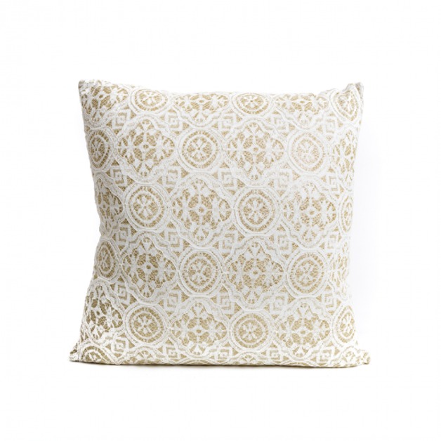 Gold & Lace Cushion at Mighty Ape NZ
