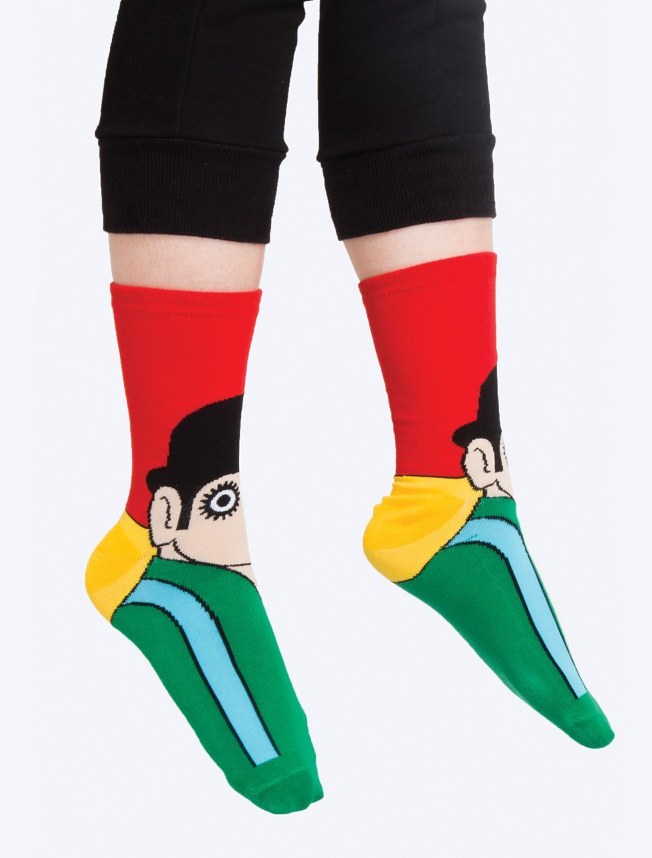 Out of Print: Clockwork Orange - Men's Crew Socks