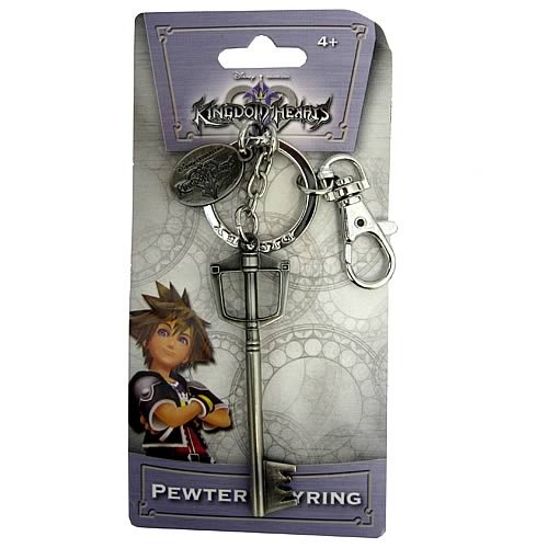 Kingdom Hearts Pewter Keyring - Sora's Sword image