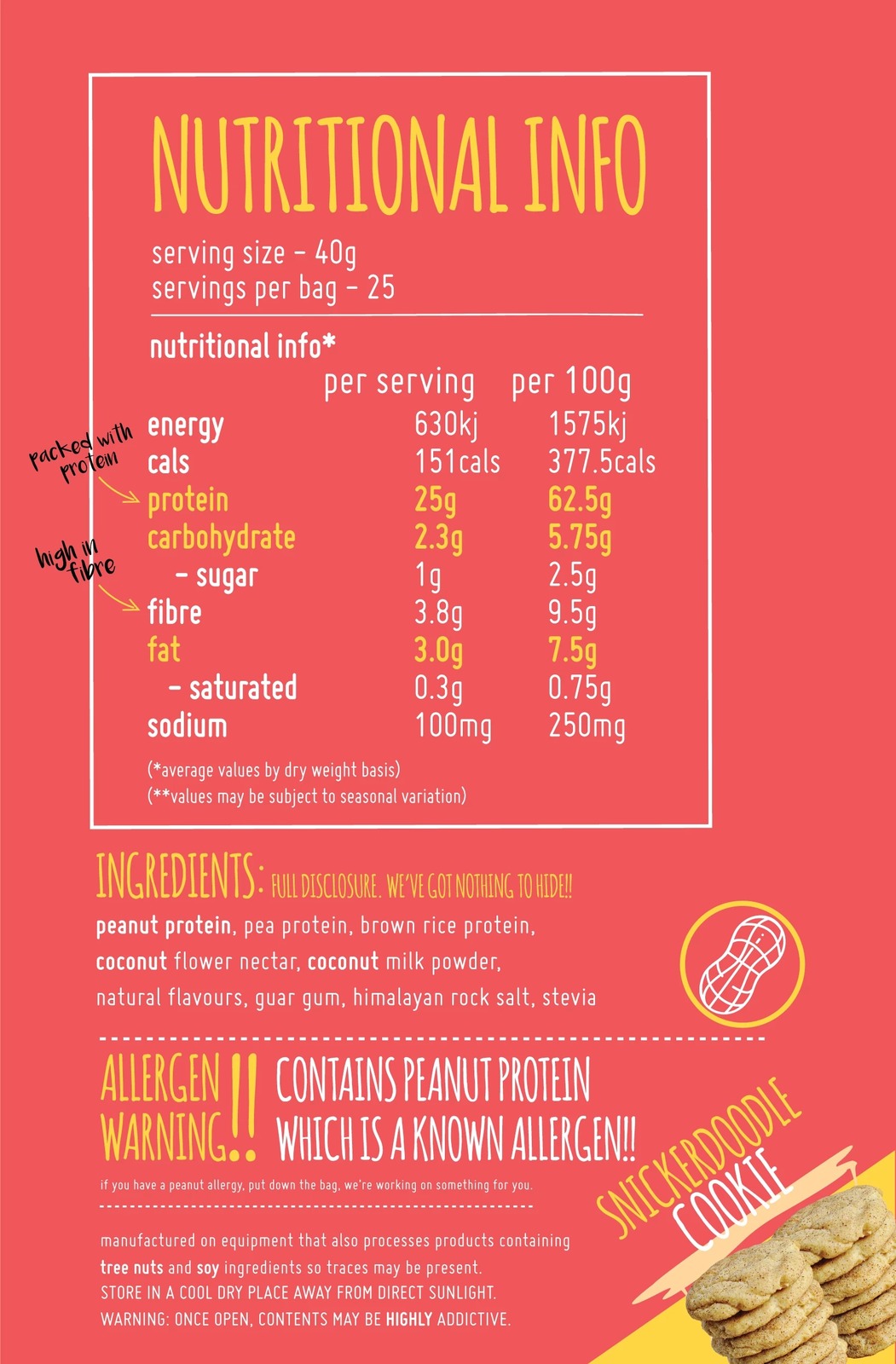 Macro Mike Protein+ - Snickerdoodle (1kg) image