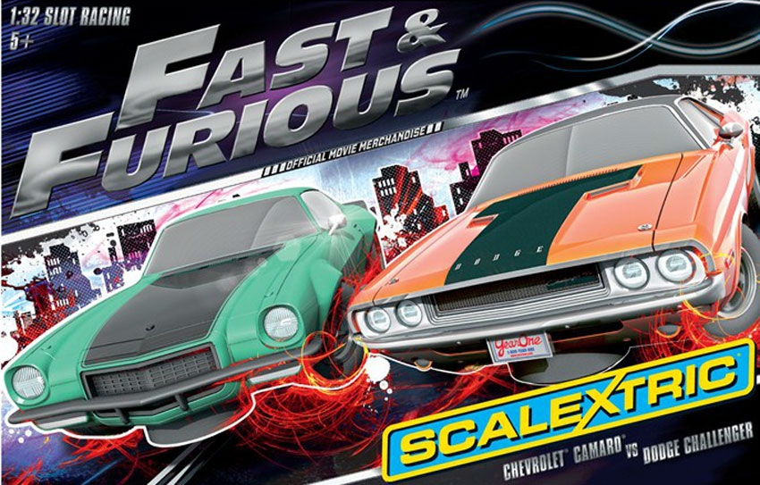 Scalextric Fast & Furious 1/32 Slot Car Set image