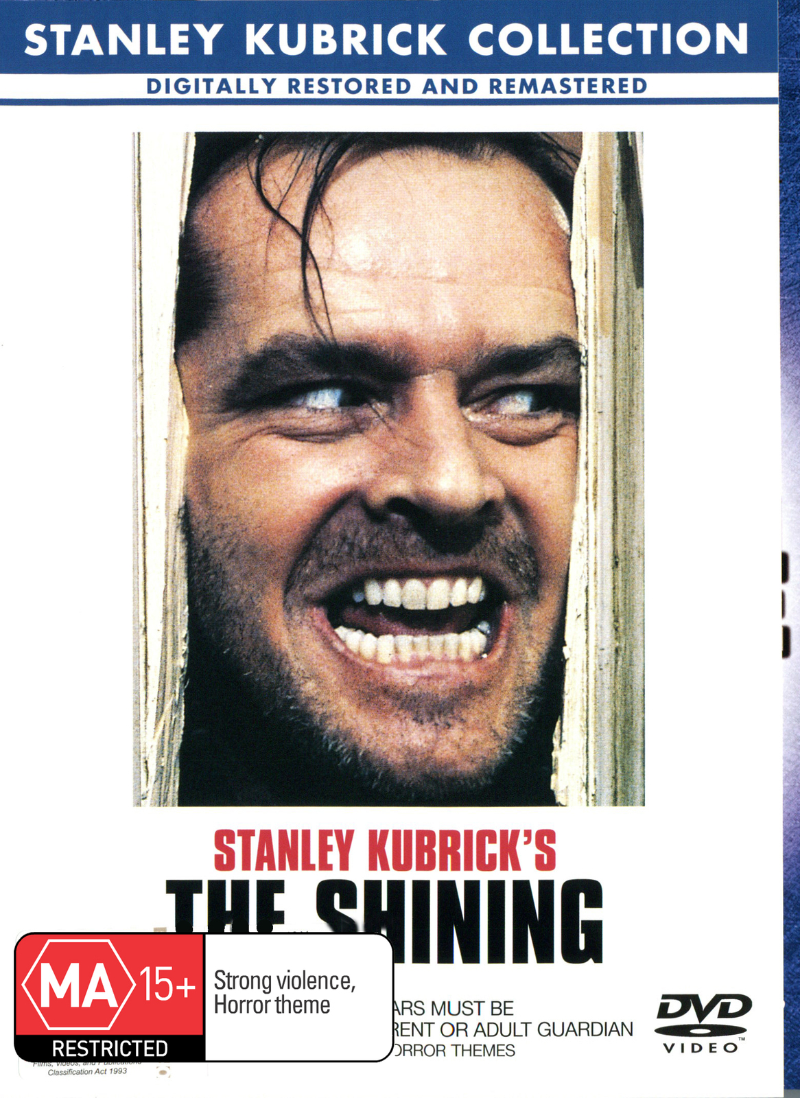 The Shining on DVD image