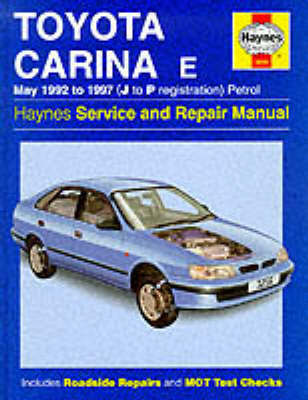 Toyota Carina E Service and Repair Manual by John S. Mead image