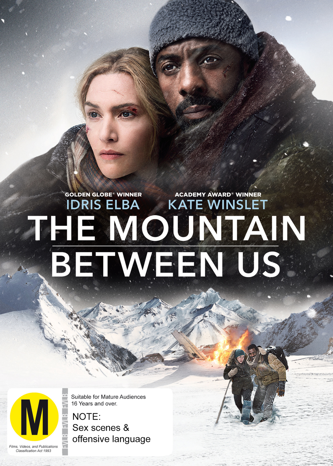 The Mountain Between Us on DVD