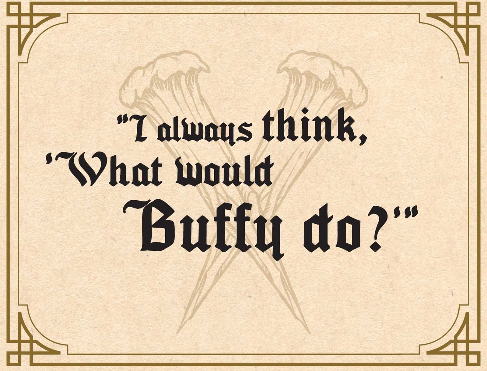 Buffy the Vampire Slayer - Vampyr Stationery Set by Insight Editions image