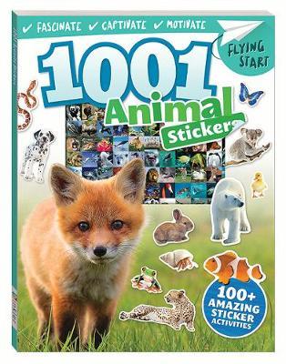 Flying Start 1001 Amazing Animals Stickers Book image