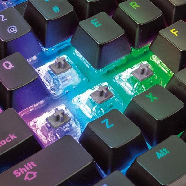 Thermaltake TT Premium X1 Cherry MX Silver Keyboard for PC image