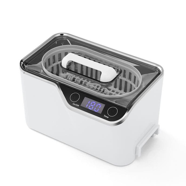 Ultrasonic Jewellery Cleaner with Touch Panel (600ml) at Mighty Ape NZ