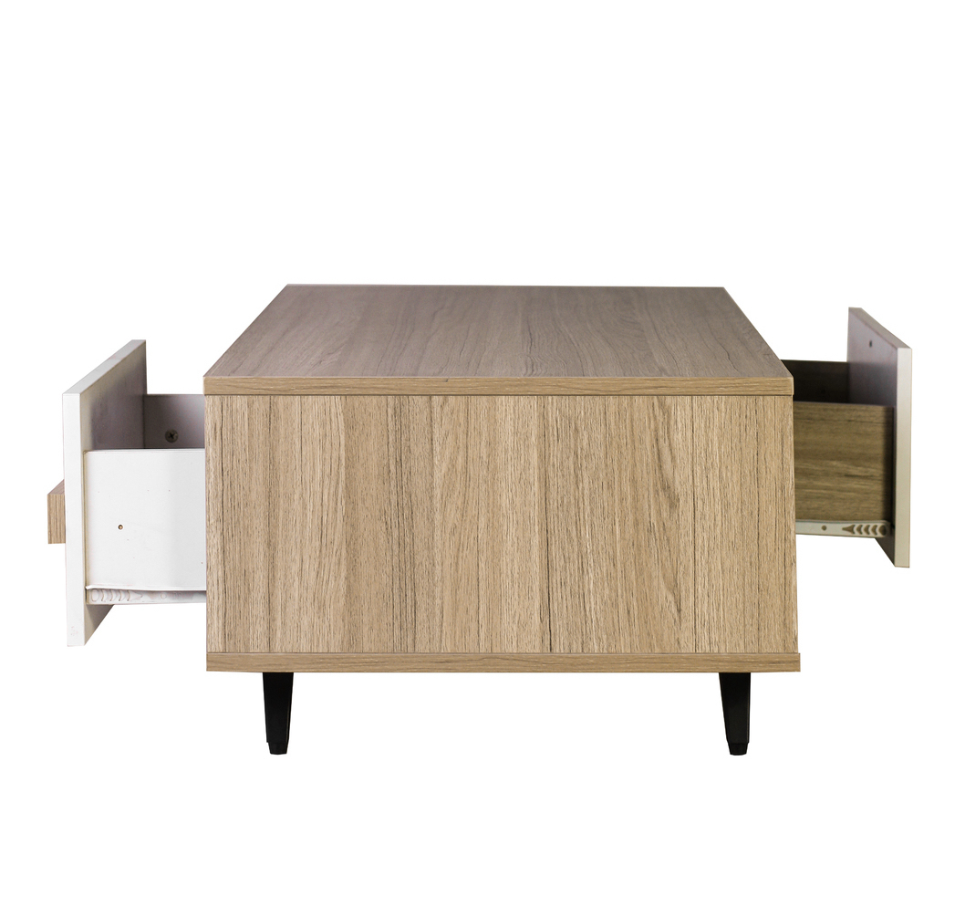 Buy Delilah Coffee Table Wood Grain at Mighty Ape NZ
