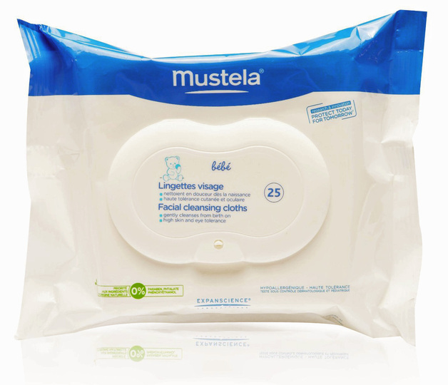 Buy Mustela Facial Cleansing Cloths at Mighty Ape NZ