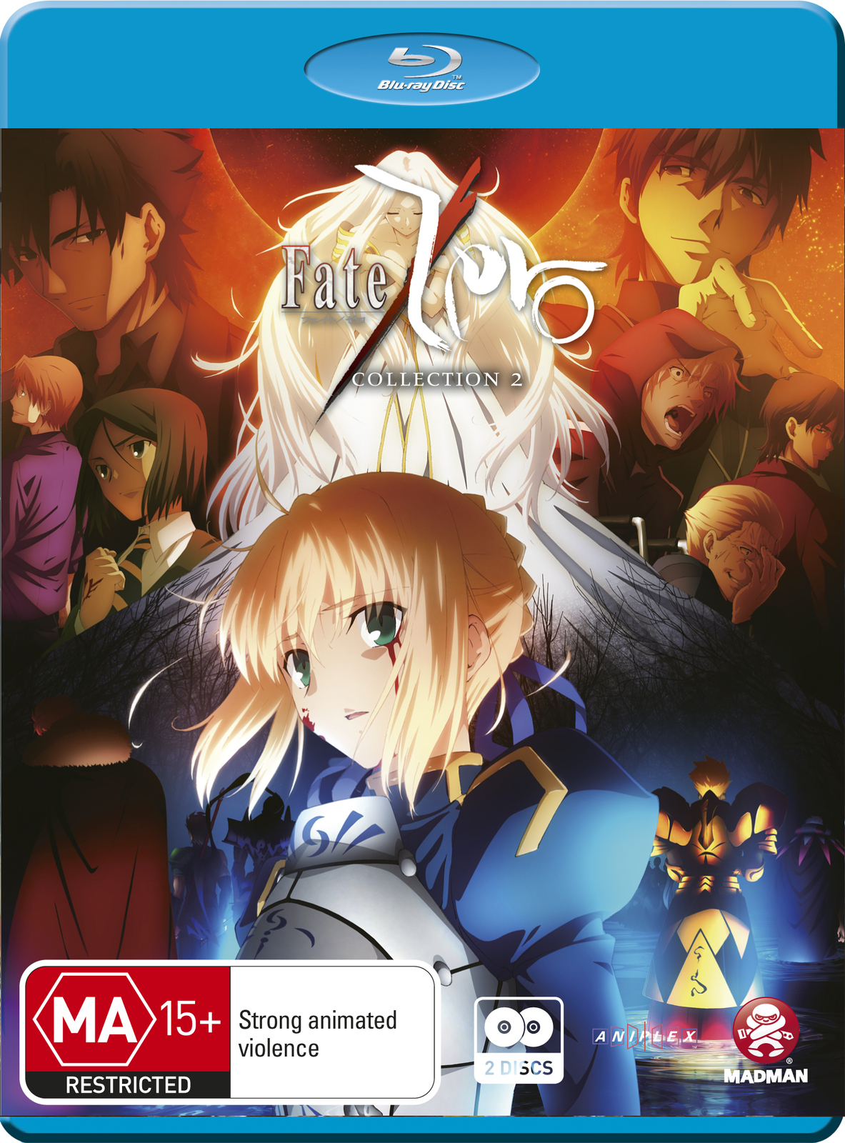 Fate Zero Complete Series Blu Ray