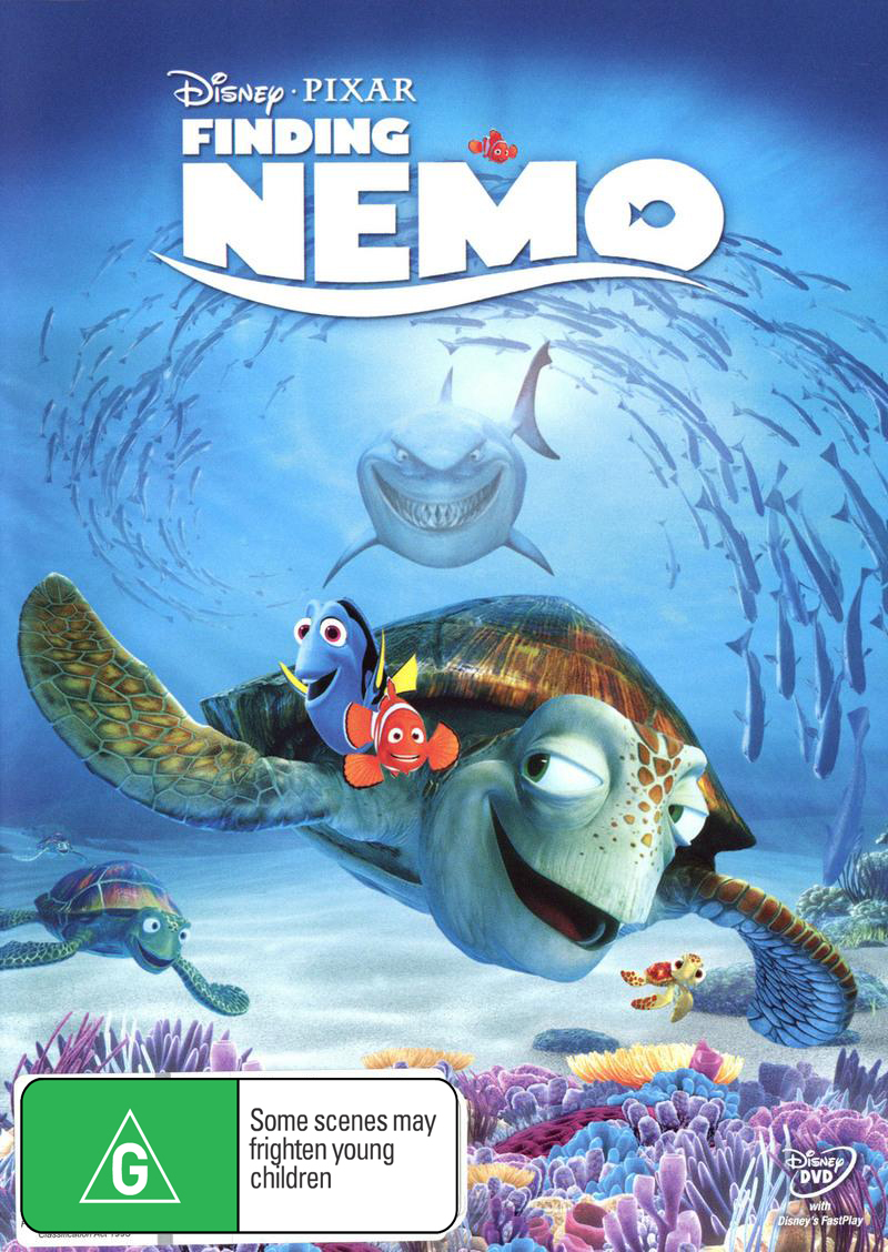 Finding Nemo on DVD image