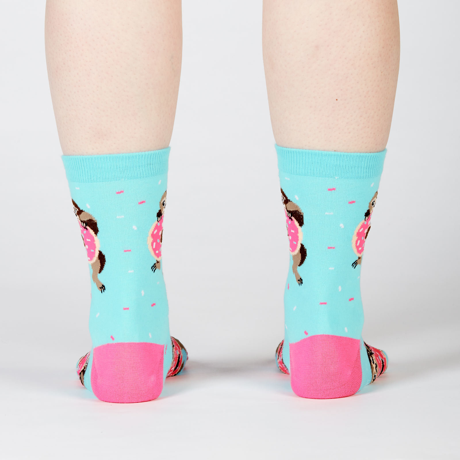 Women's - Snackin' Sloth Crew Socks image