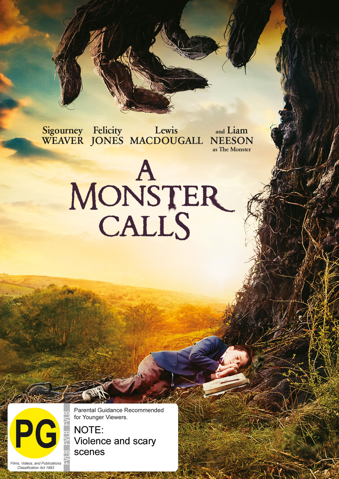 A Monster Calls on DVD image