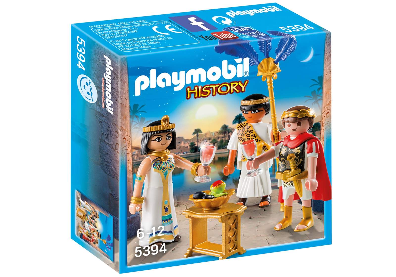 Playmobil: history - Caesar and Cleopatra