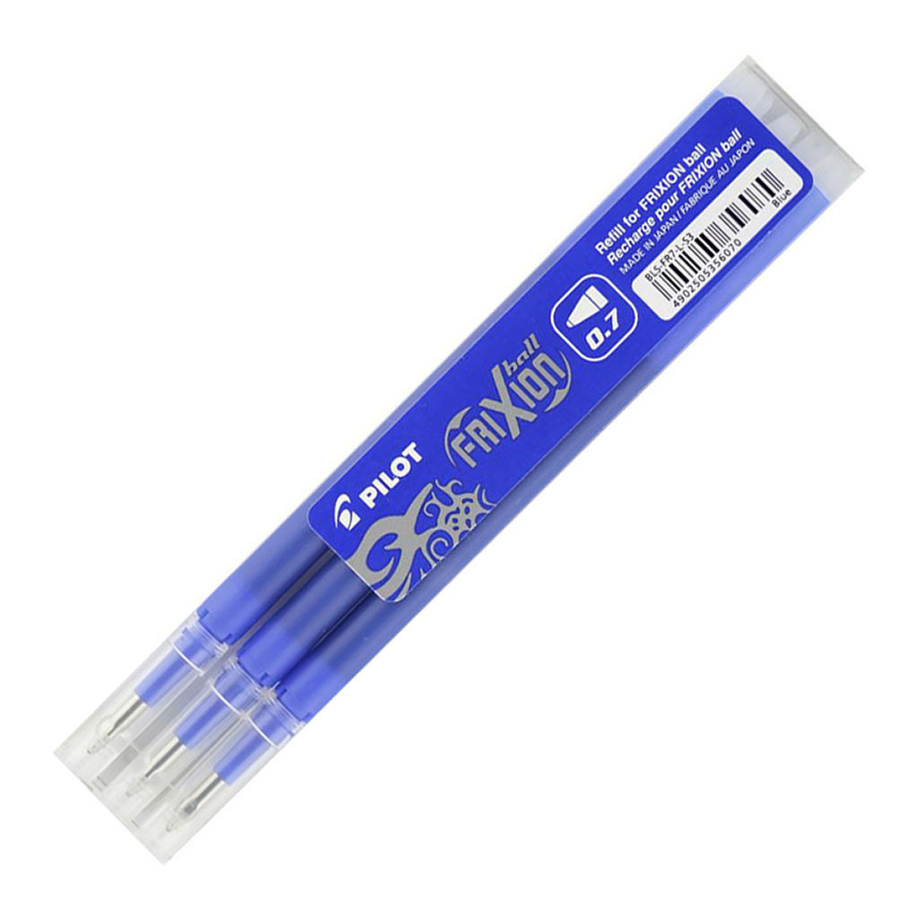 Pilot: Frixion Erasable Fine Refill - Blue/3 Pack