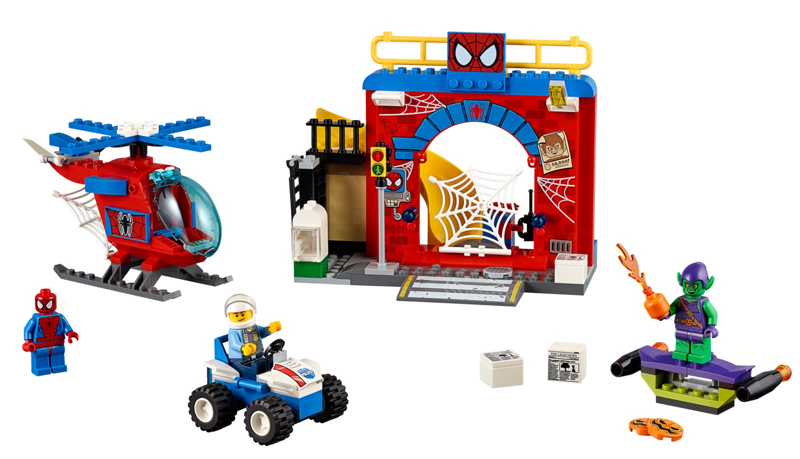 LEGO Juniors: Spider-man Hideout (10687)