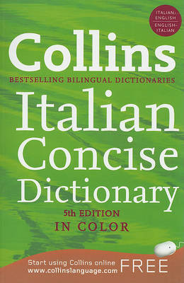 Collins Italian Concise Dictionary on Paperback