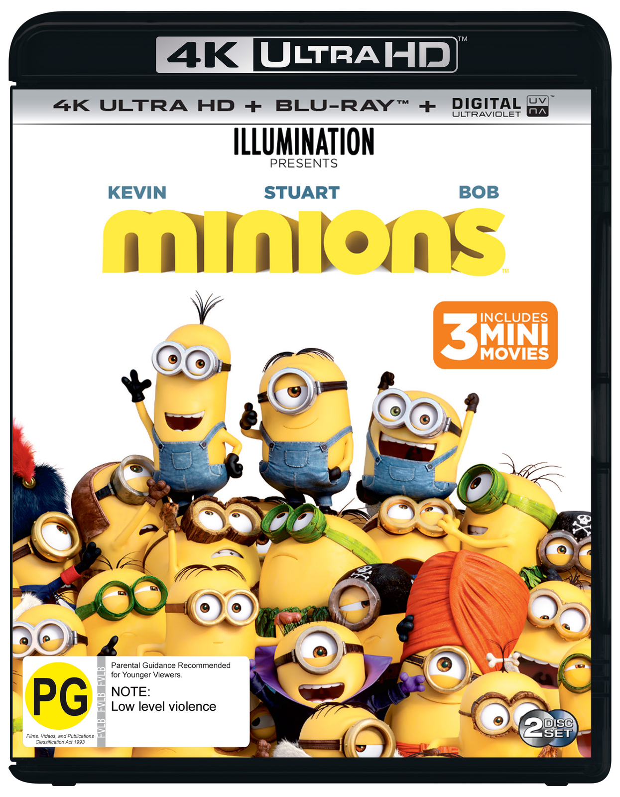 Minions on UHD Blu-ray image