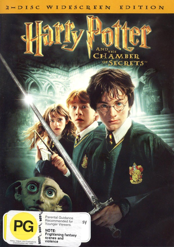 Harry Potter and the Chamber of Secrets on DVD image