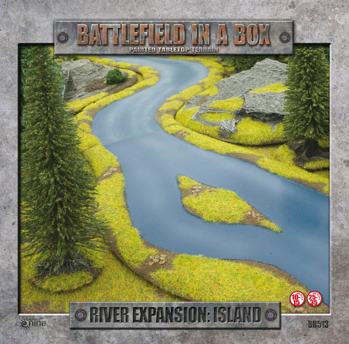 Battlefield in a Box- River Expansion: Island